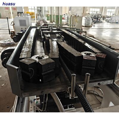 PLC Kontrolü Tek Duvarlı Gürültülü Boru Ekstrüzyon Hattı Fıçı Nitridleme Derinliği 0,4 ∼0,7 mm ve Schneider/Siemens Elektrik Bileşenleri