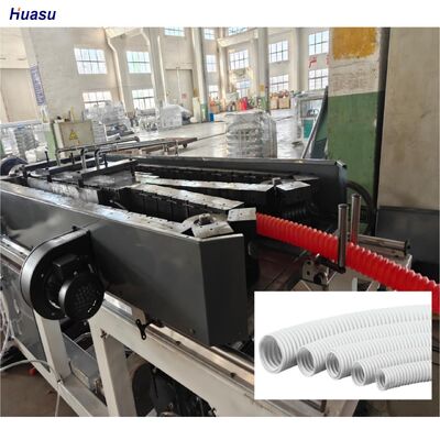 Automatic corrugated pipe production line with 1 Year Waranty Time providing pipe extrusion process and long term durability