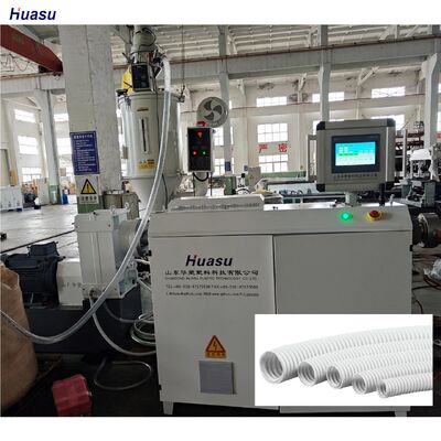 Siemens Schneider Single Wall Corrugated Pipe Extrusion Line PLC Control Remote Control Durable Equipment