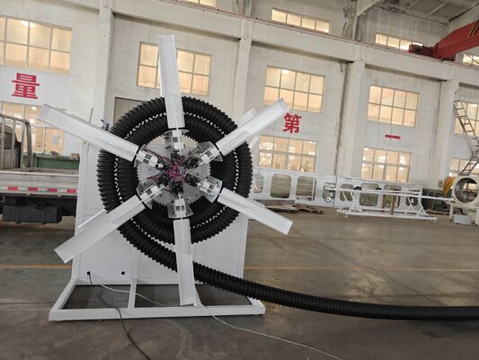 High Speed Single Wall Corrugated Pipe Production Line Innovative Solution For Pipe Manufacturing