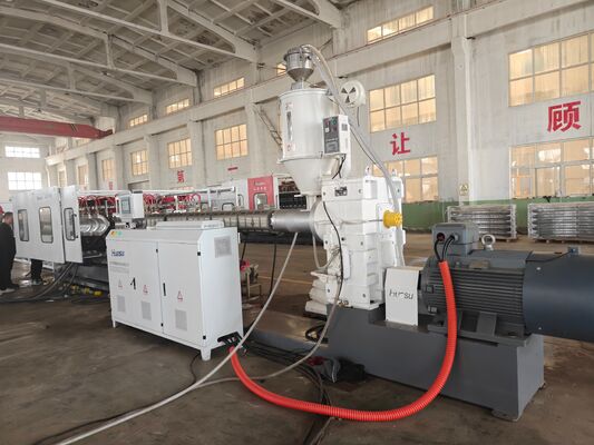 DWC Pipe Extrusion Line Compatible with PVC PE MPP PA HDPE Plastic Pipe Extrusion Line Systems