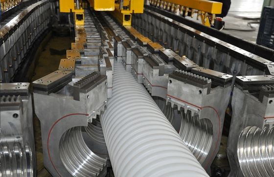 Agriculture HDPE Pipe Extrusion Line With 38CrMoALA Screw