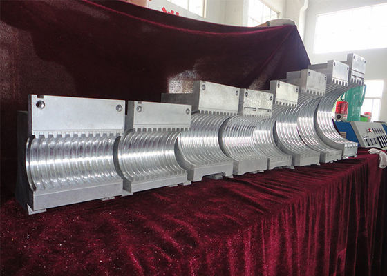 PLC 63mm Corrugated Pipe Machine For Cable Protection